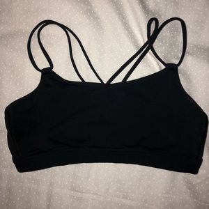Lululemon black sports bra